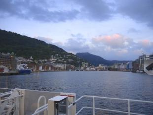 Ankunft in Bergen